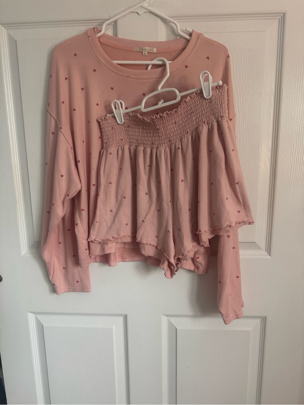 Z Supply PJ Set (Long Sleeve & Shorts)